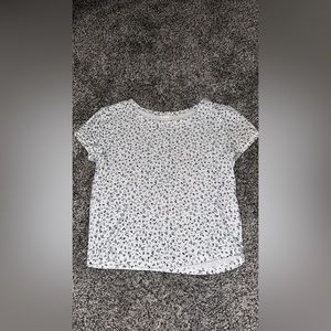 Cropped flower top